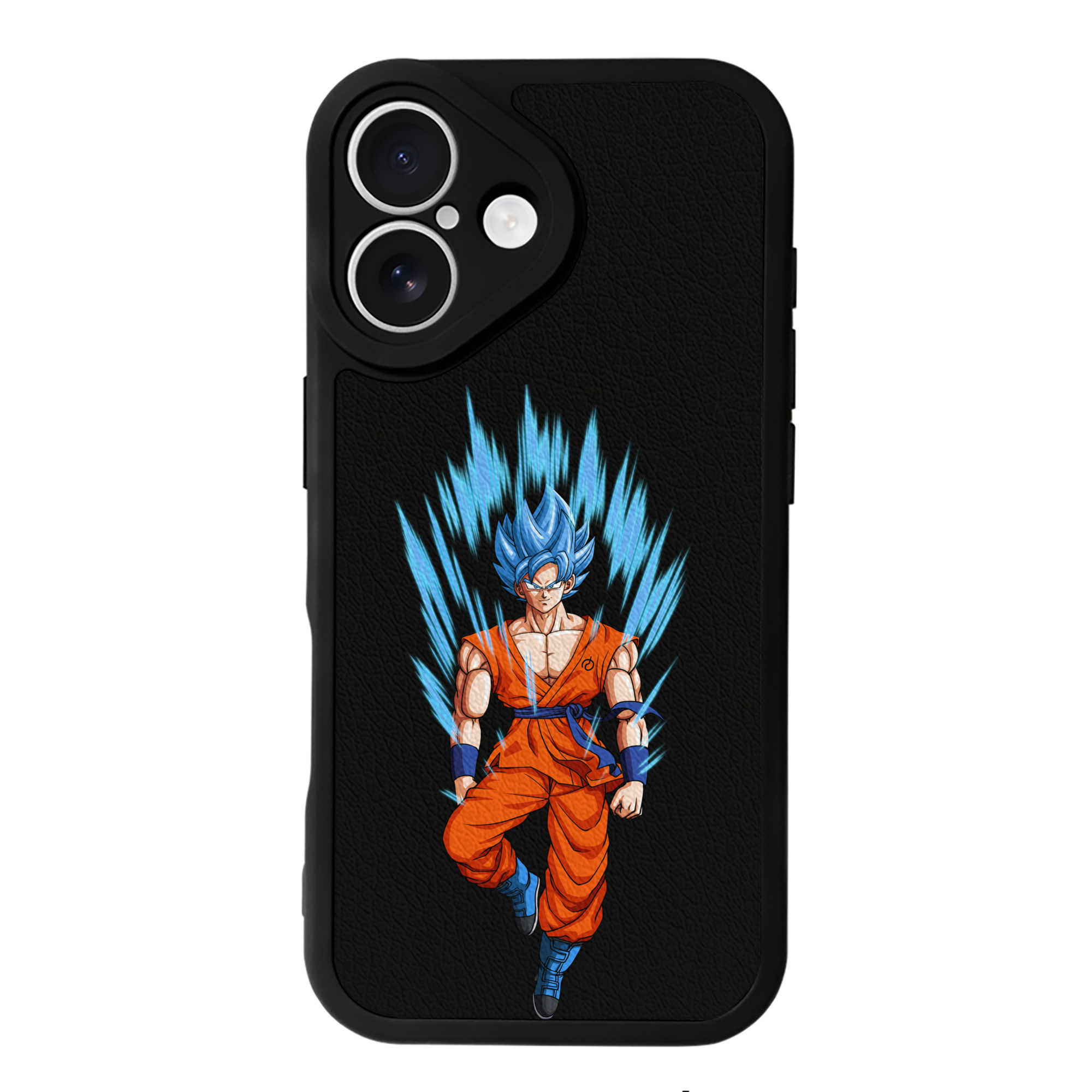 （画像用） ドラゴンボール 孫 悟飯（そんごはん）DRAGON BALL Son Gohan 【iPhone 16シリーズ対応】シリコンスマホケース（レザー調） 材質：シリコン